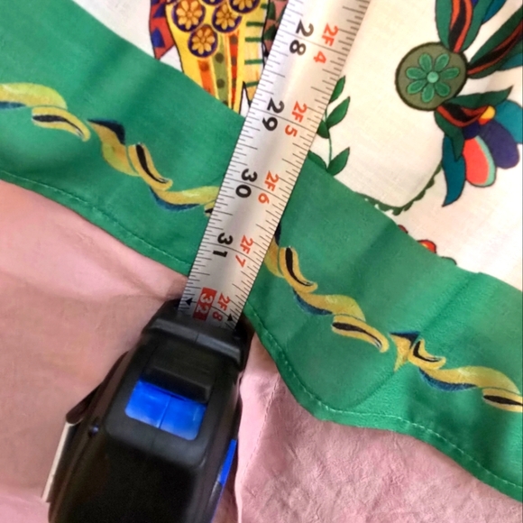 NWOT Boutique Green Print Bird Dress Womens Size Large - Picture 4 of 8